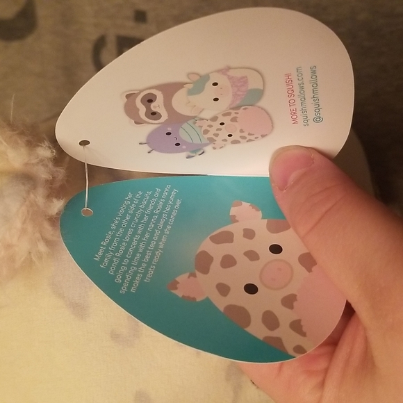 Rosie Squishmallow 12 inch fuzzy belly - Picture 3 of 4